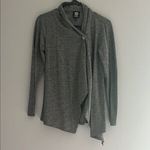 Bobeau Gray Women's Cardigan Sweater